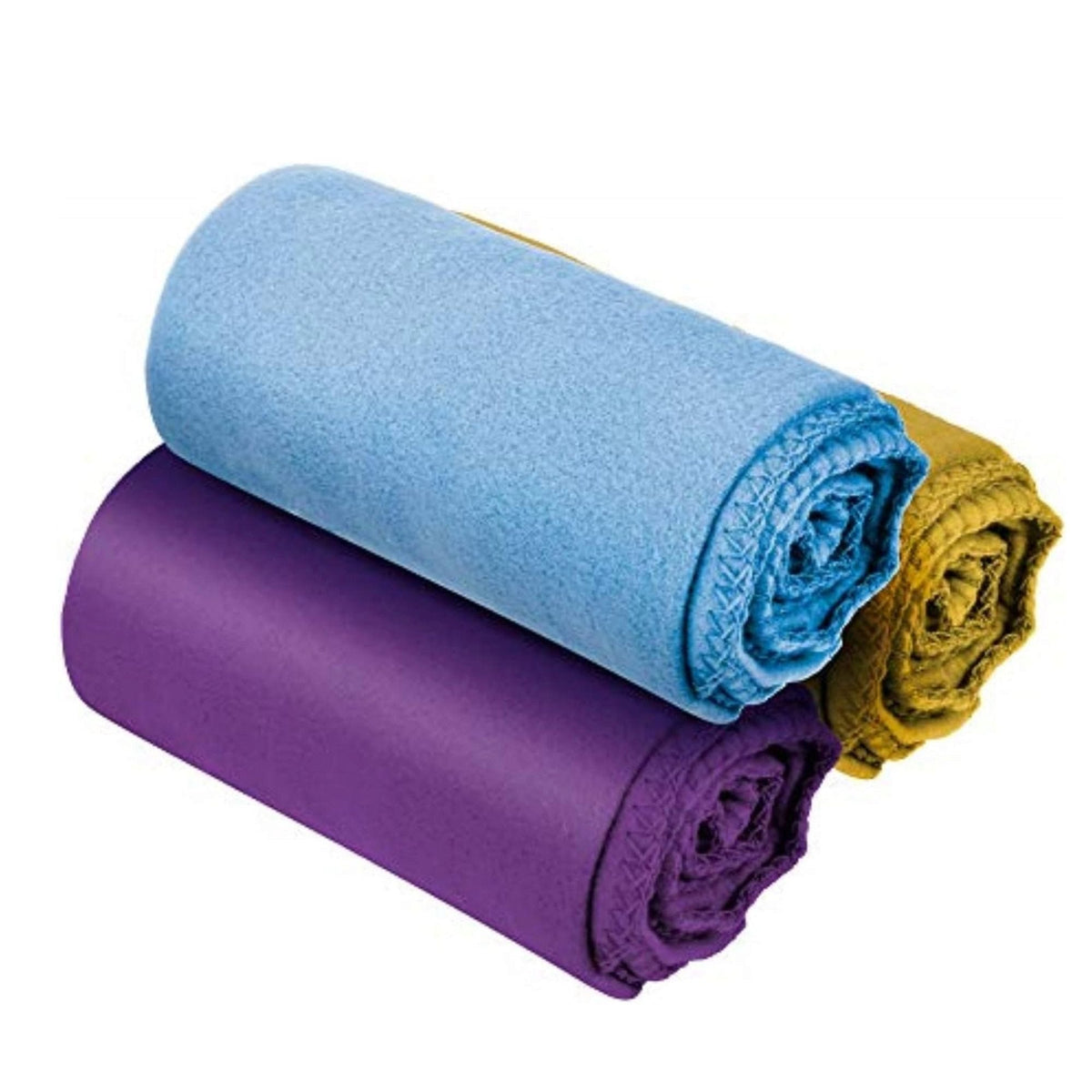 Fleece Throw Blanket 50" x 60" — Assorted Solid Colors