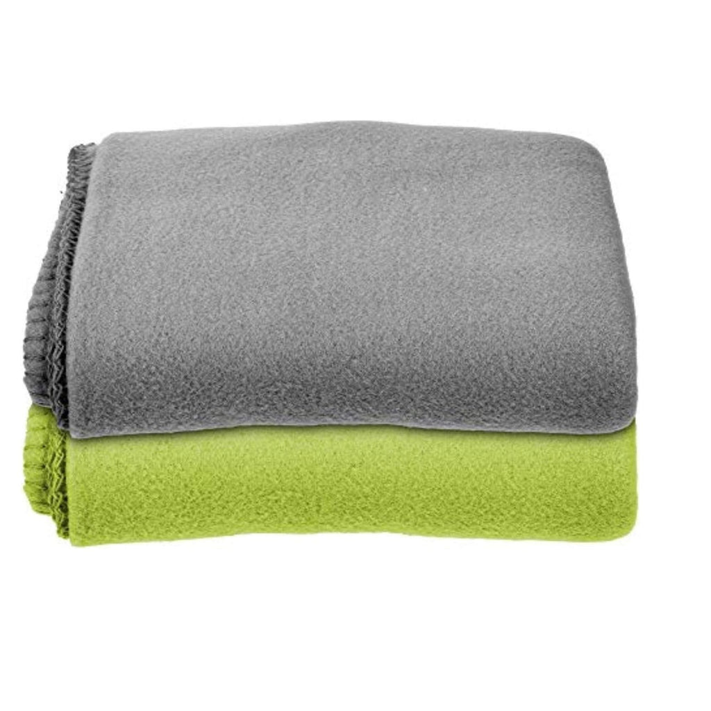 Fleece Throw Blanket 50" x 60" — Assorted Solid Colors