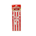 Striped Paper Popcorn Bags — Set of 10