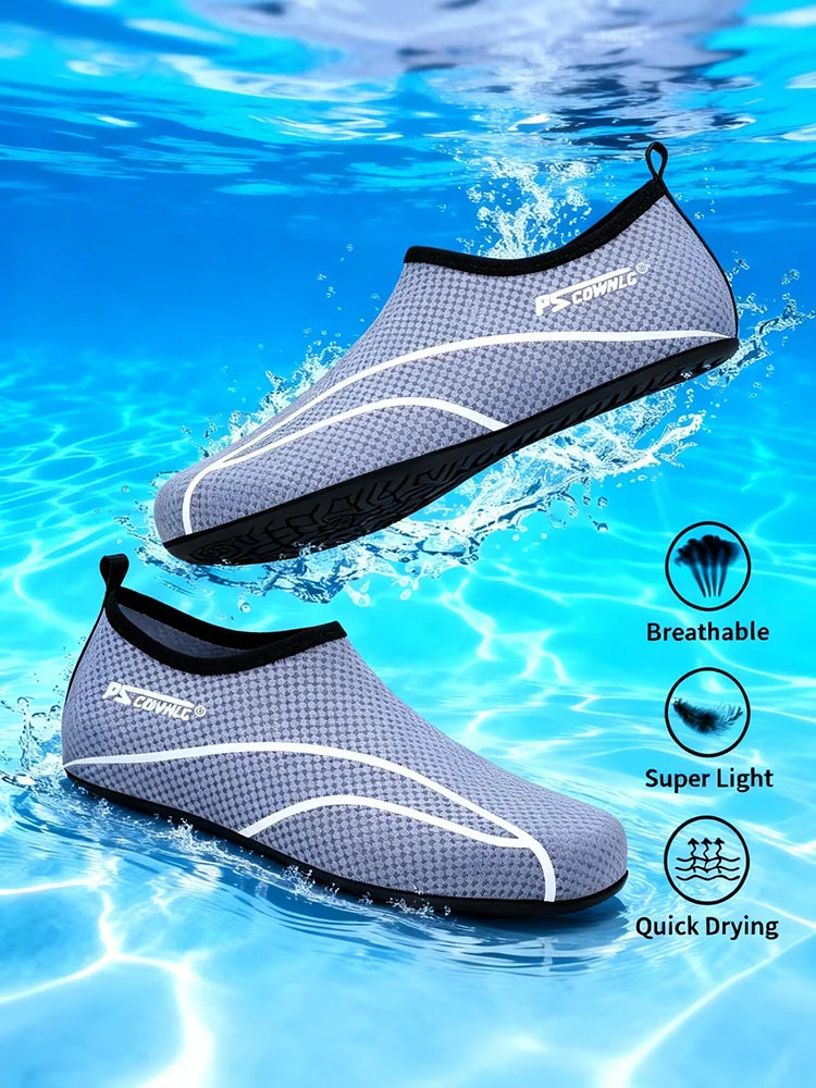 Zapatos de Agua para Mujer y Hombre, Calcetines de Secado Rápido para Natación, Playa, Yoga, Ejercicio, Piscina, Camping, Río, Barco.