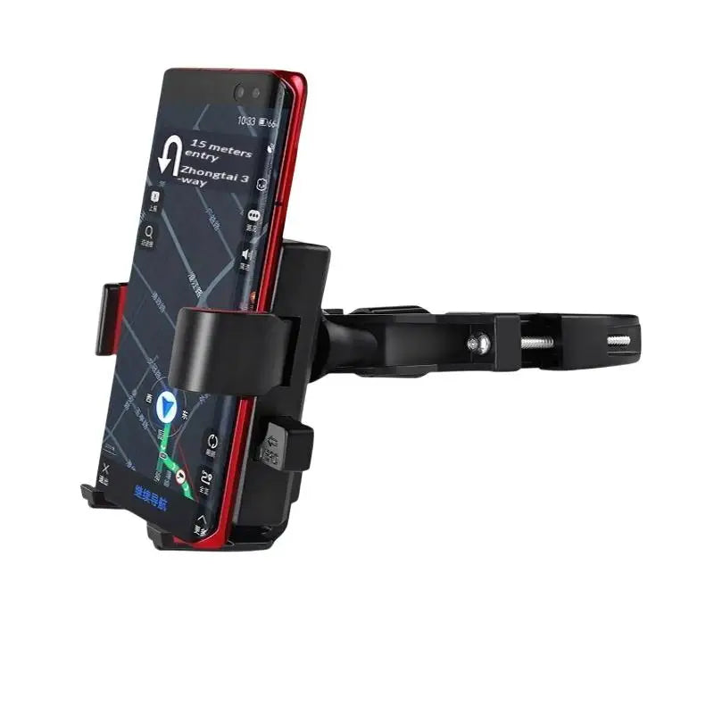 Soporte para Teléfono de Camión/Autobús, Manos Libres, Rotación 360°, Agarre Estable Antivibraciones, Universal para Conductores de Camiones/Autobuses, Uso con GPS