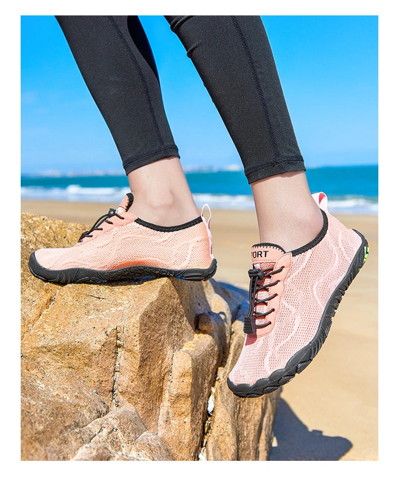Zapatillas de agua de playa Unisex, para natación de secado rápido, para Surf, deportivas ligeras