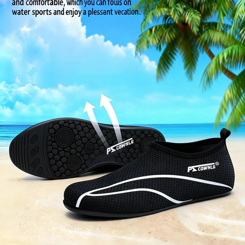 Zapatos de Agua para Mujer y Hombre, Calcetines de Secado Rápido para Natación, Playa, Yoga, Ejercicio, Piscina, Camping, Río, Barco.