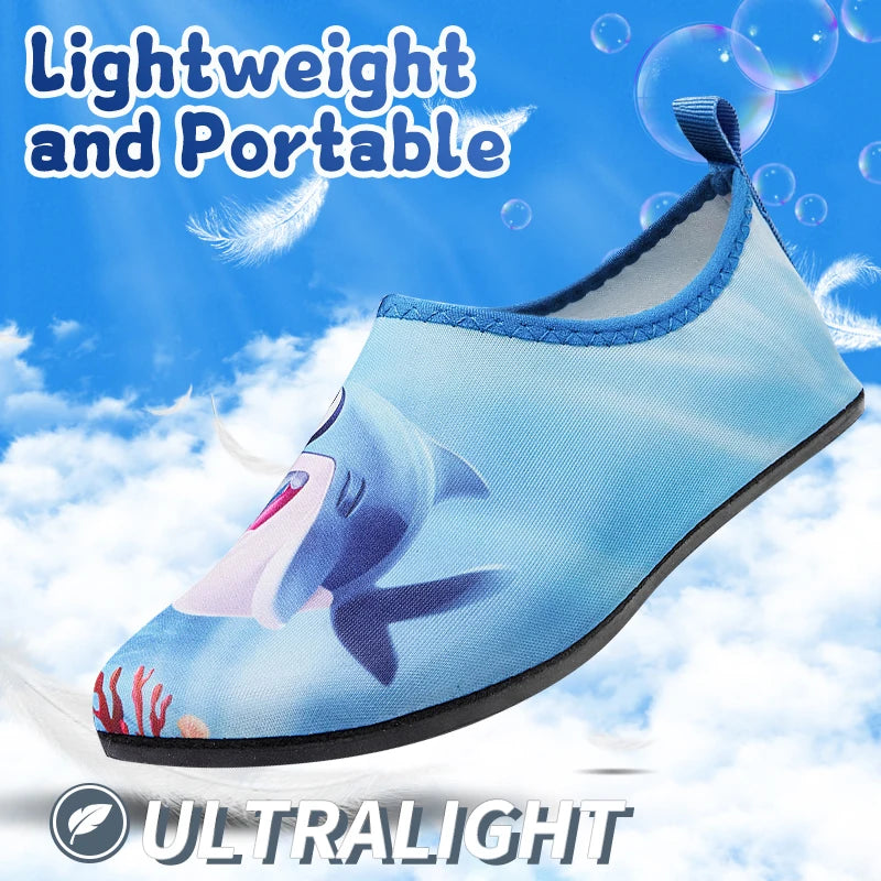 Zapatos de playa para niños y niñas, natación, de secado rápido.