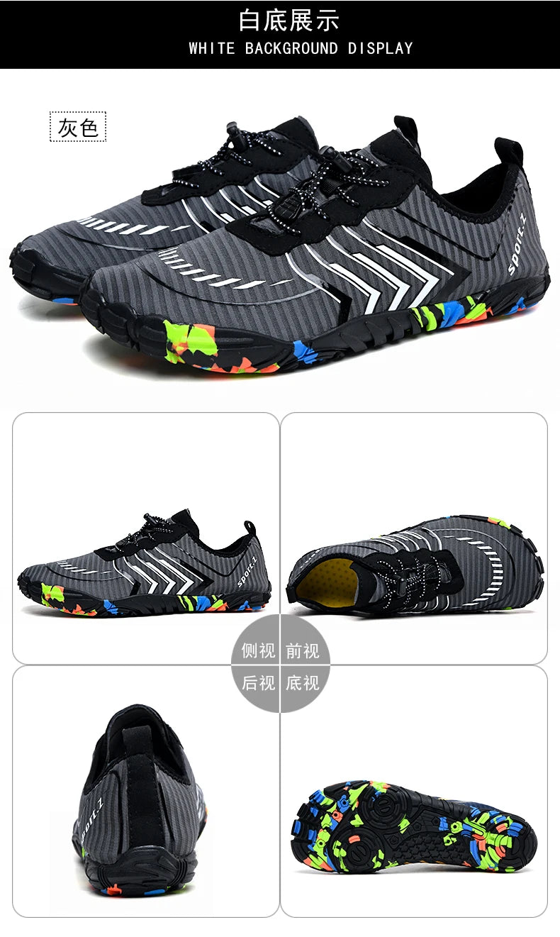 Zapatillas de agua de playa Unisex, para natación de secado rápido, para Surf, deportivas ligeras