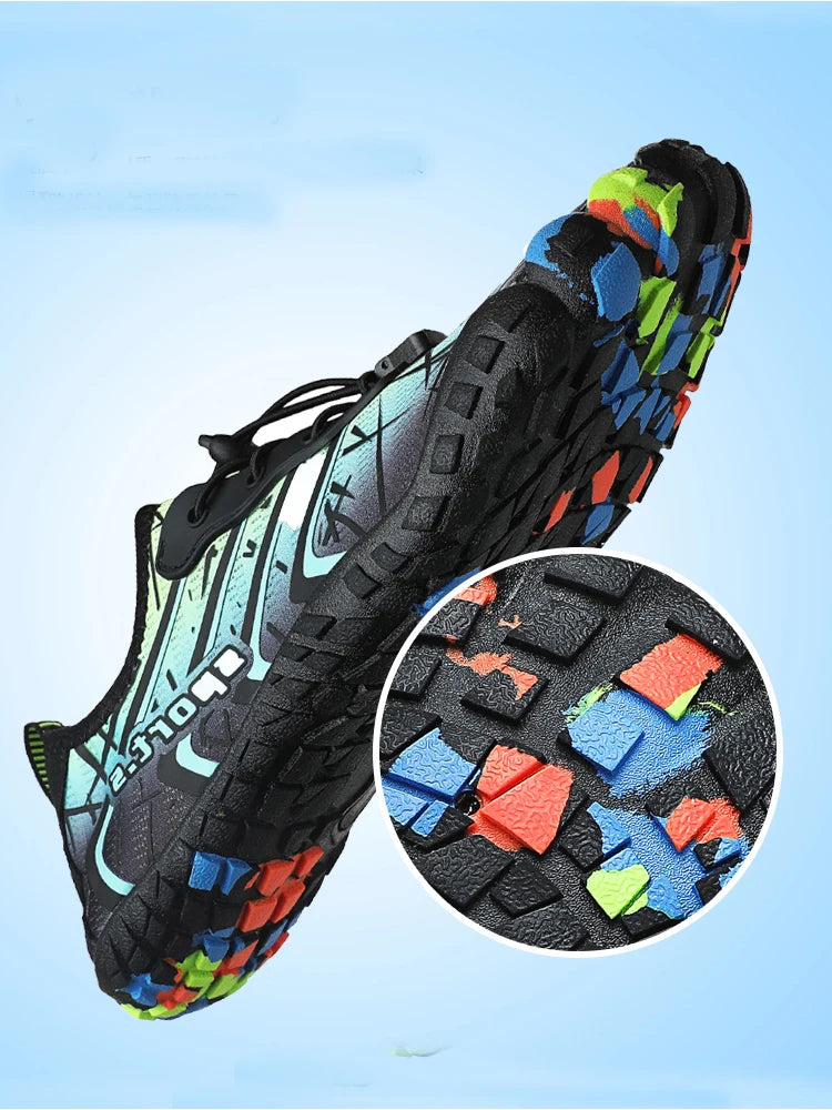 Zapatillas de agua de playa Unisex, para natación de secado rápido, para Surf, deportivas ligeras