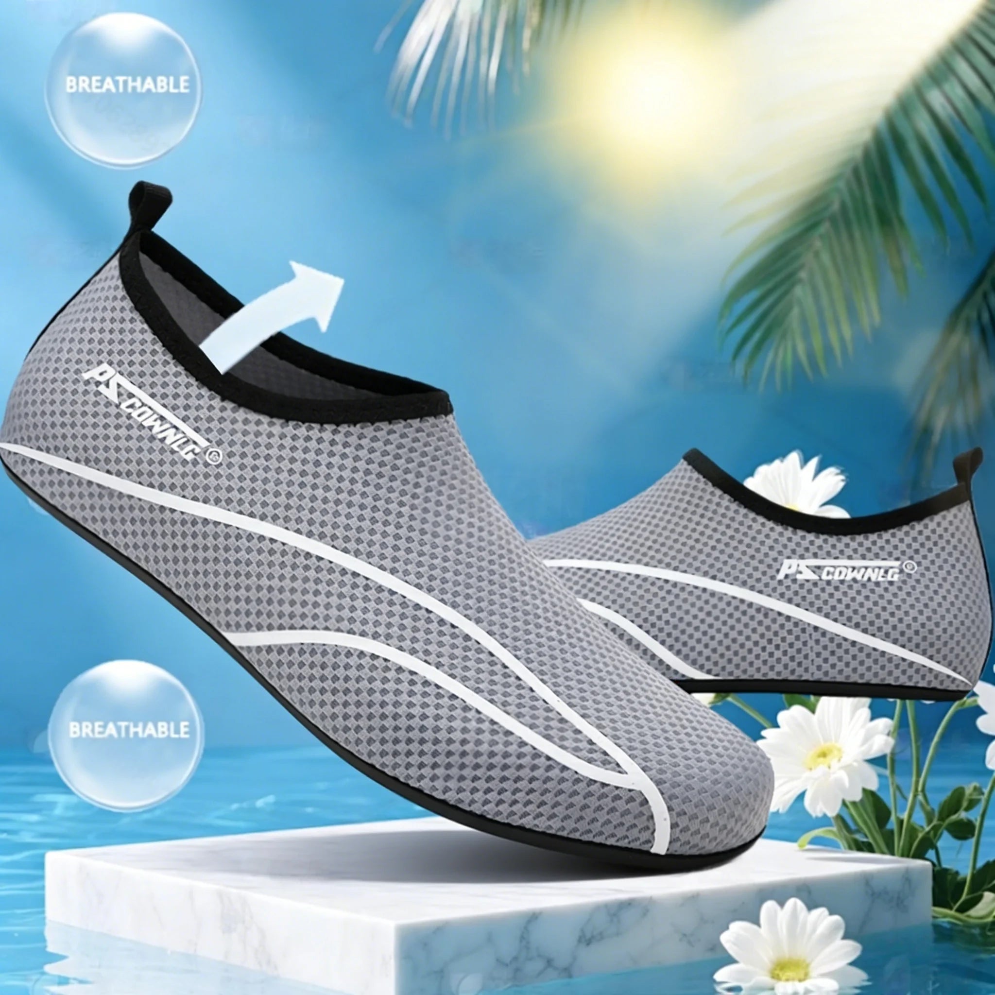 Zapatos de Agua para Mujer y Hombre, Calcetines de Secado Rápido para Natación, Playa, Yoga, Ejercicio, Piscina, Camping, Río, Barco.