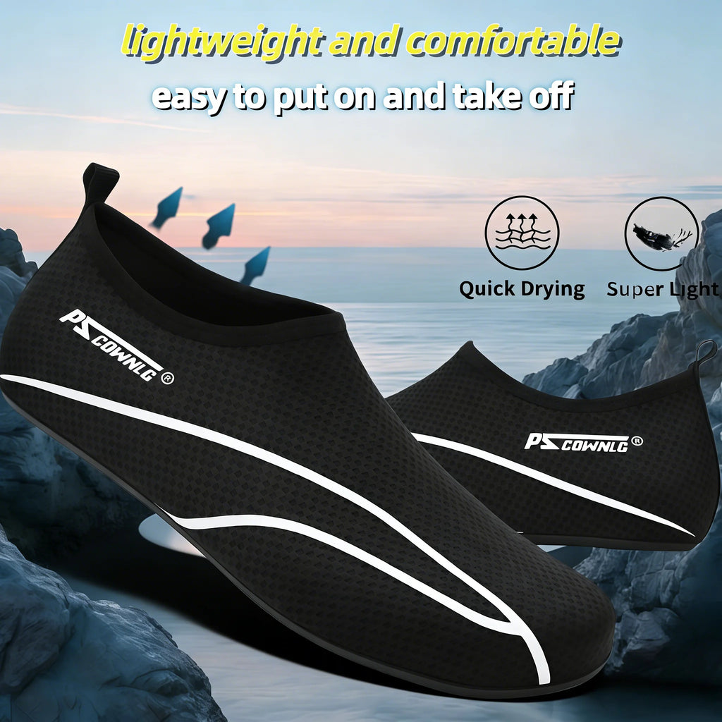 Zapatos de Agua para Mujer y Hombre, Calcetines de Secado Rápido para Natación, Playa, Yoga, Ejercicio, Piscina, Camping, Río, Barco.