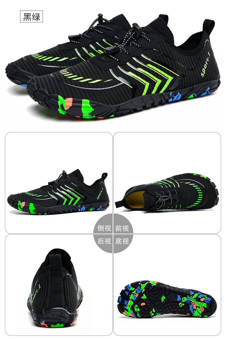 Zapatillas de agua de playa Unisex, para natación de secado rápido, para Surf, deportivas ligeras
