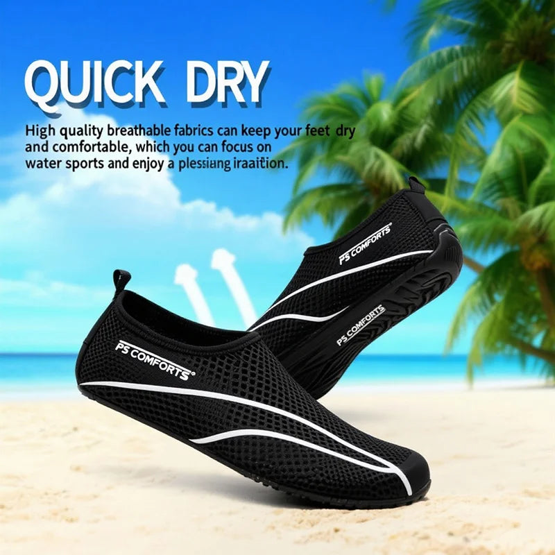 Zapatos de Agua para Mujer y Hombre, Calcetines de Secado Rápido para Natación, Playa, Yoga, Ejercicio, Piscina, Camping, Río, Barco.