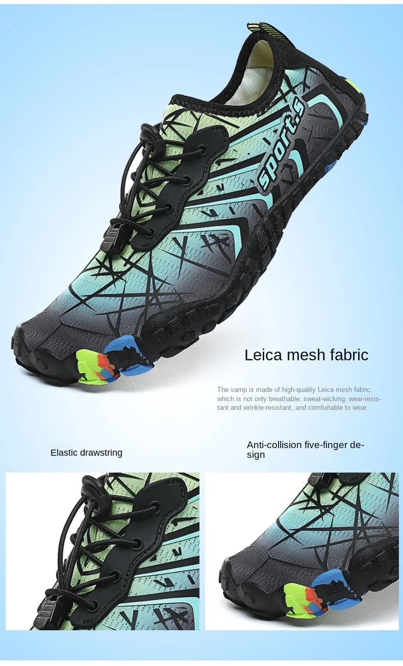 Zapatillas de agua de playa Unisex, para natación de secado rápido, para Surf, deportivas ligeras