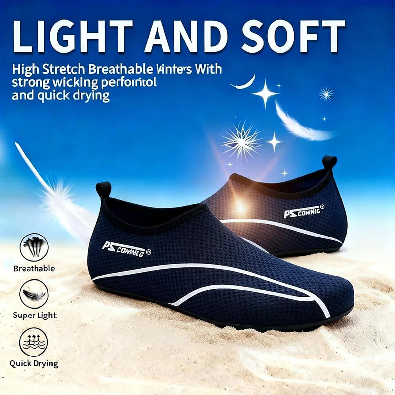 Zapatos de Agua para Mujer y Hombre, Calcetines de Secado Rápido para Natación, Playa, Yoga, Ejercicio, Piscina, Camping, Río, Barco.
