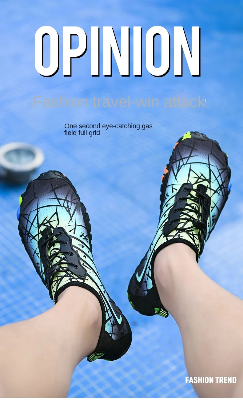 Zapatillas de agua de playa Unisex, para natación de secado rápido, para Surf, deportivas ligeras