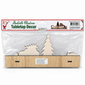 Red Car Carrying Christmas Tree Tabletop Decor