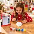 DIY Paint Your Own Santa Face Christmas Festive Holiday Craft Set