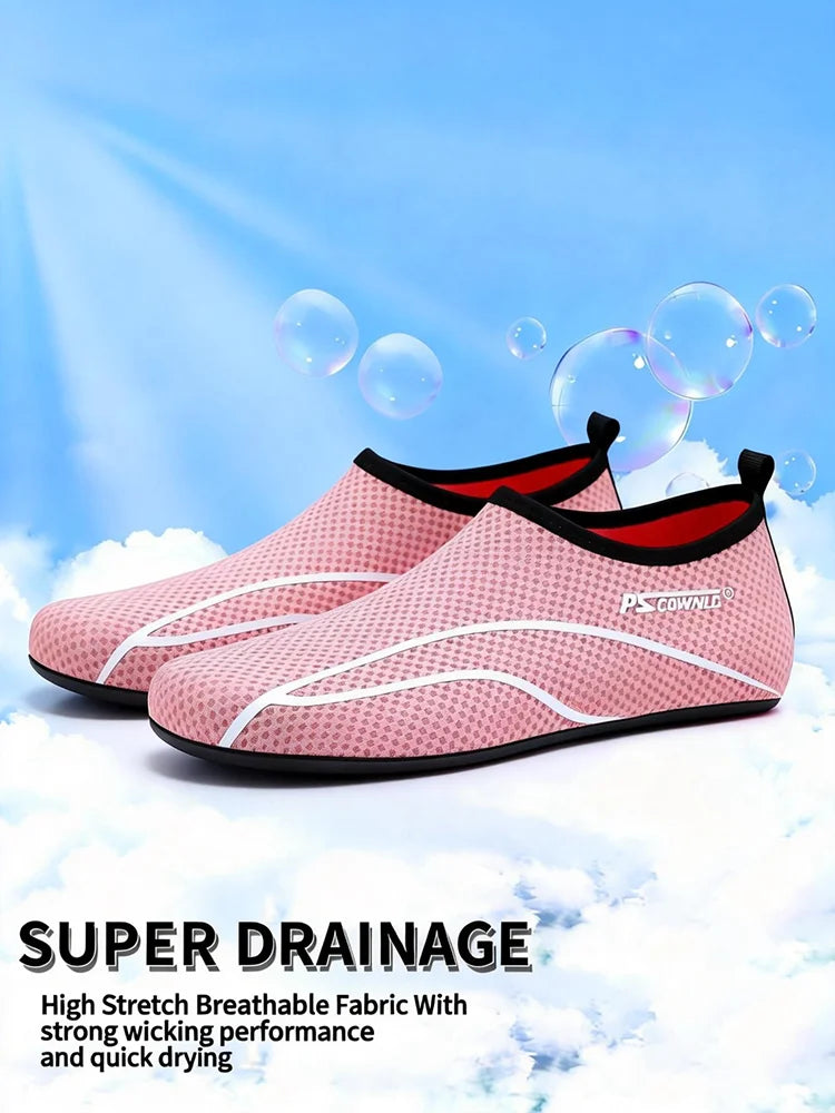 Zapatos de Agua para Mujer y Hombre, Calcetines de Secado Rápido para Natación, Playa, Yoga, Ejercicio, Piscina, Camping, Río, Barco.