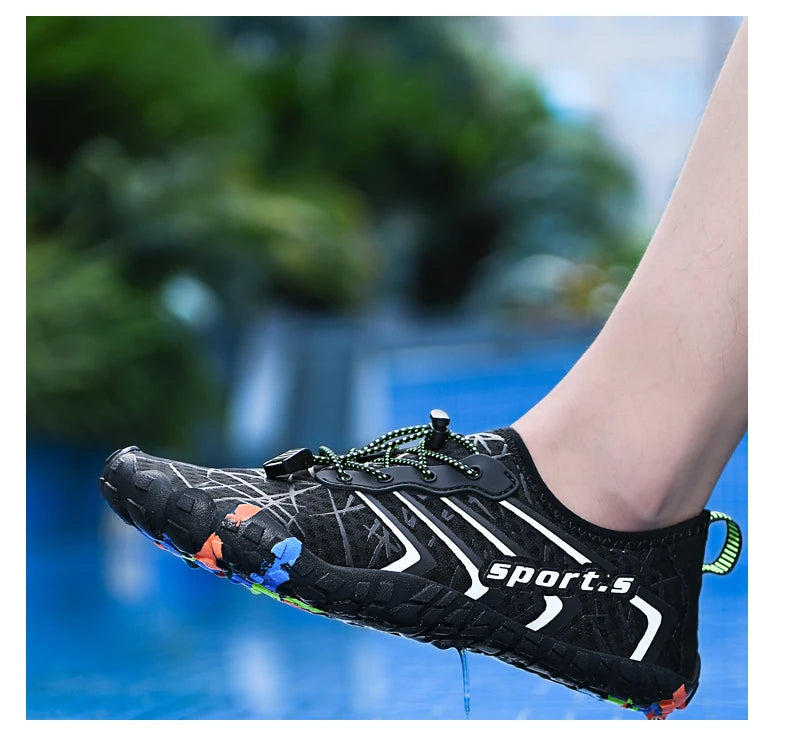 Zapatillas de agua de playa Unisex, para natación de secado rápido, para Surf, deportivas ligeras