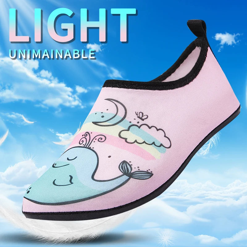 Zapatos de playa para niños y niñas, natación, de secado rápido.