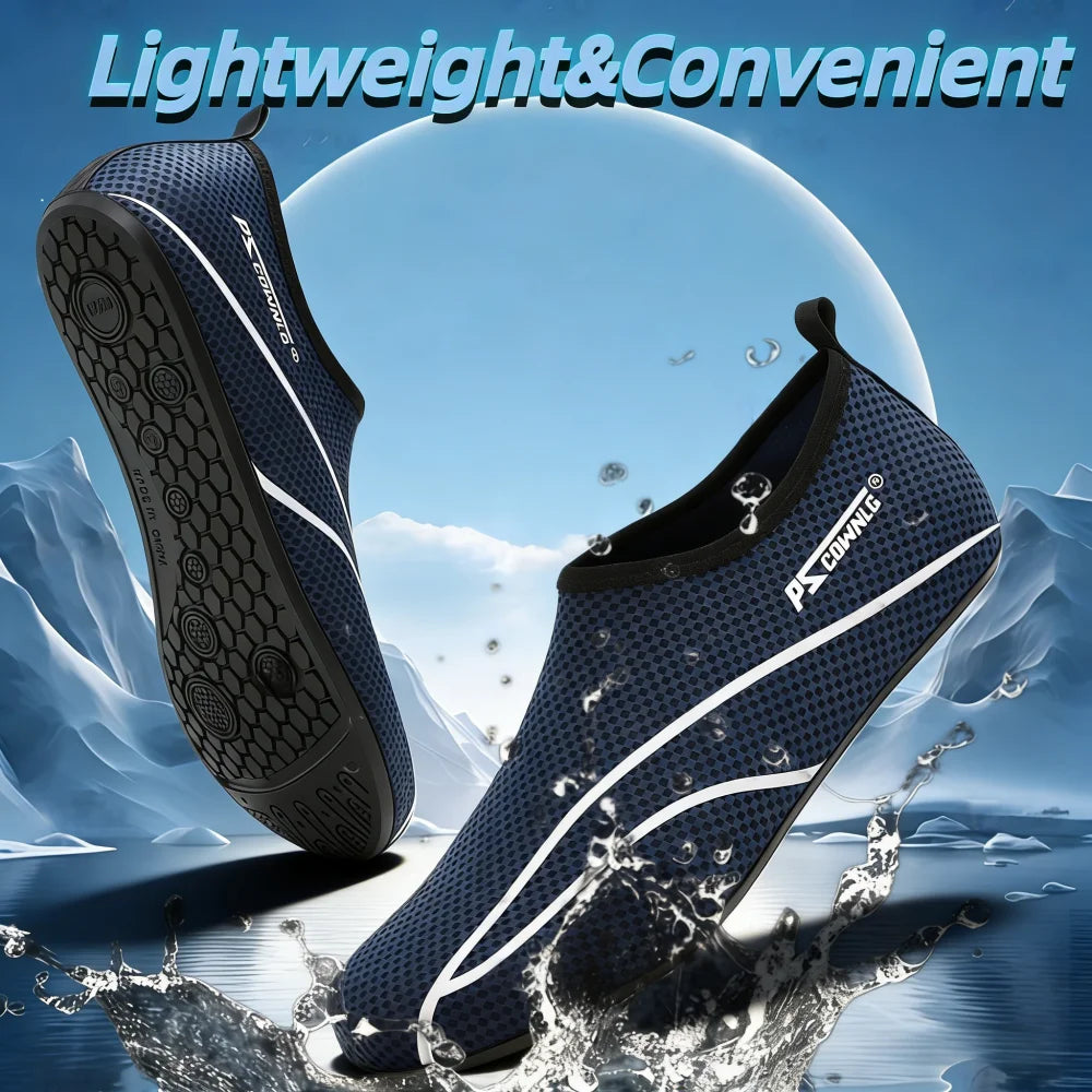 Zapatos de Agua para Mujer y Hombre, Calcetines de Secado Rápido para Natación, Playa, Yoga, Ejercicio, Piscina, Camping, Río, Barco.