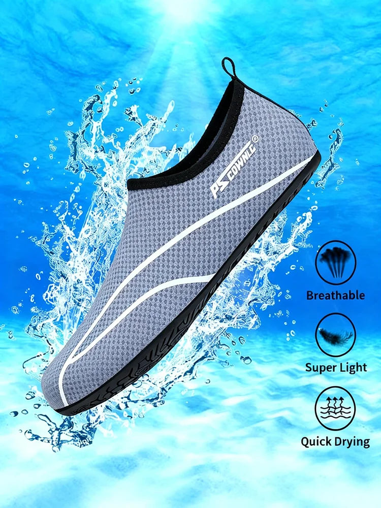 Zapatos de Agua para Mujer y Hombre, Calcetines de Secado Rápido para Natación, Playa, Yoga, Ejercicio, Piscina, Camping, Río, Barco.