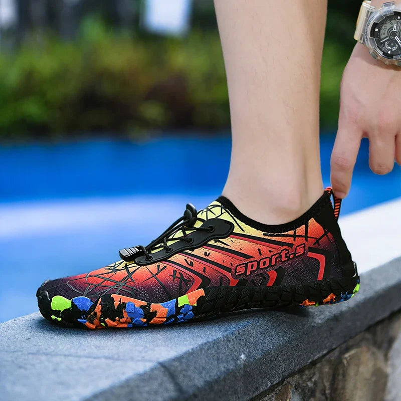 Zapatillas de agua de playa Unisex, para natación de secado rápido, para Surf, deportivas ligeras