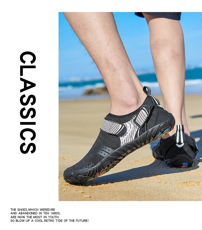 Zapatillas de agua de playa Unisex, para natación de secado rápido, para Surf, deportivas ligeras