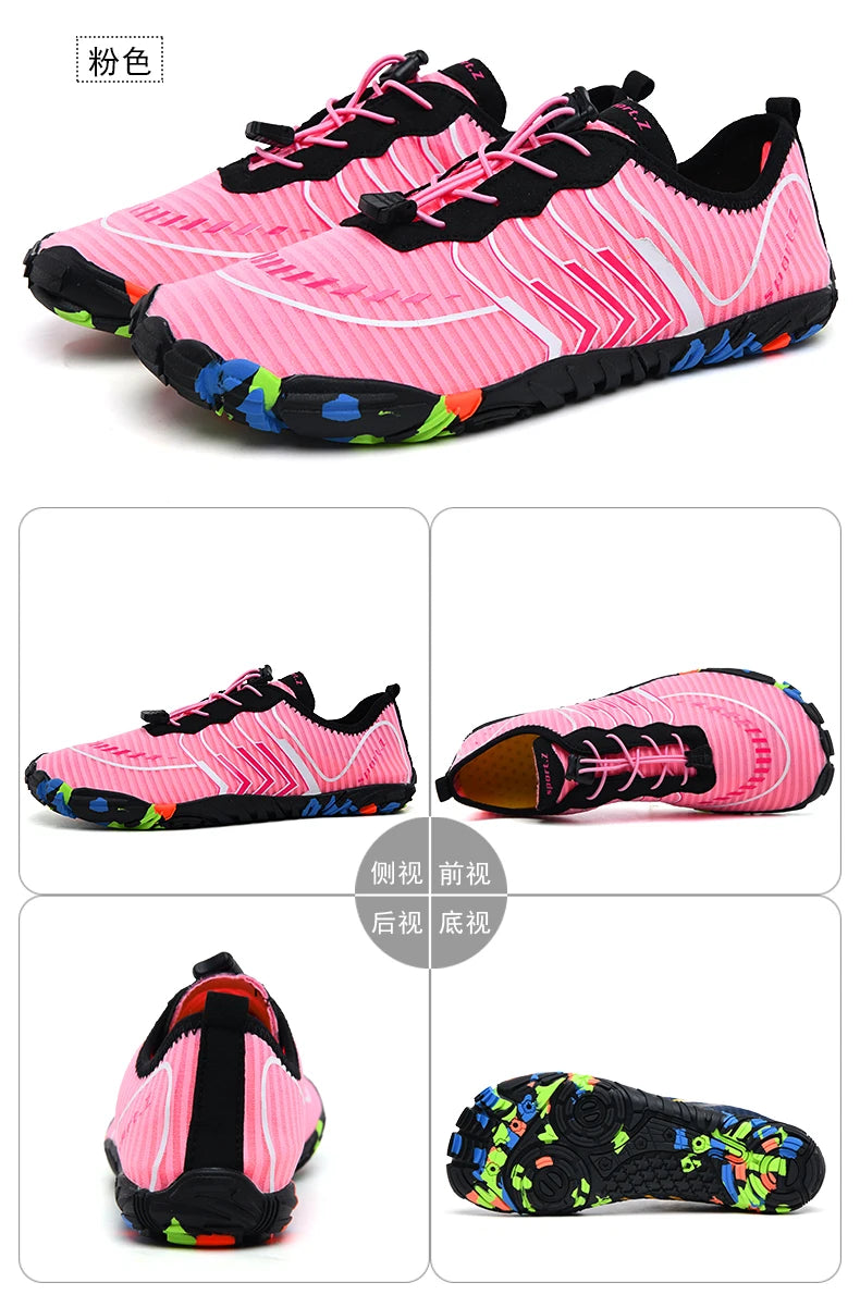 Zapatillas de agua de playa Unisex, para natación de secado rápido, para Surf, deportivas ligeras