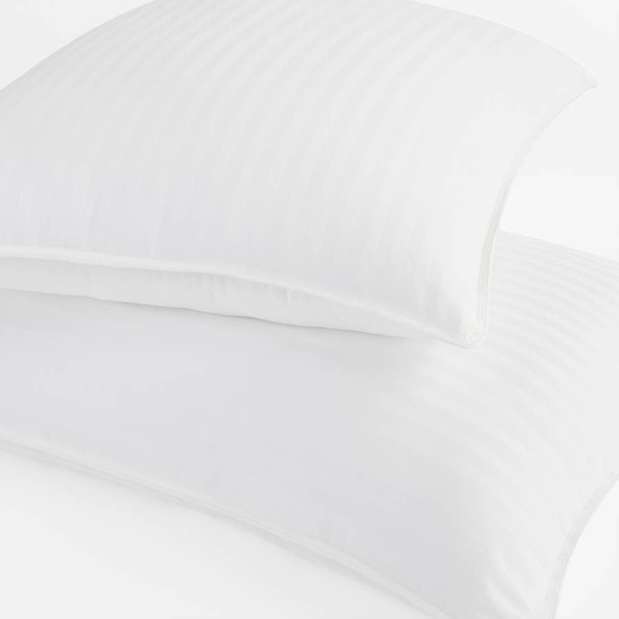Down Alternative Gel Fiber Pillows — 2 Pack, Queen