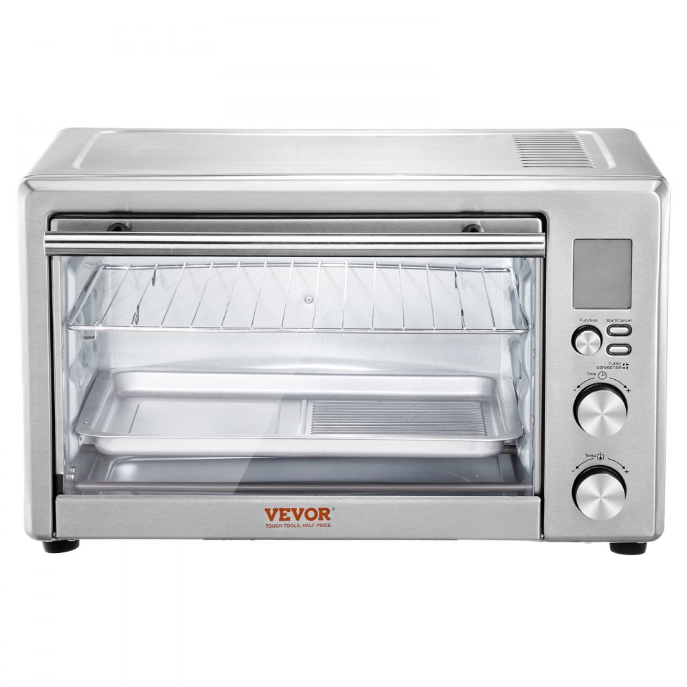 Horno Tostador con Freidora de Aire VEVOR 13 en 1 — 28 L, 1800 W, Convección 360°