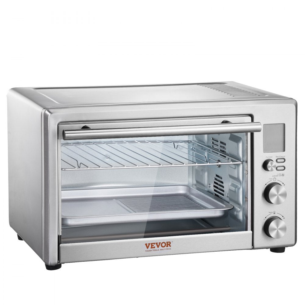 Horno Tostador con Freidora de Aire VEVOR 13 en 1 — 28 L, 1800 W, Convección 360°